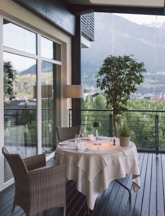 Liegestühle am Skydeck